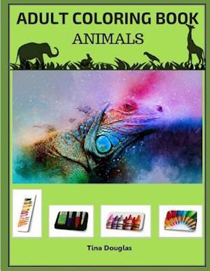 Adult Coloring Book Animals