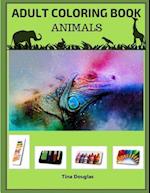 Adult Coloring Book Animals