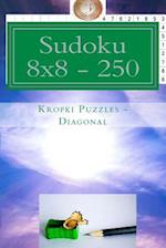Sudoku 8 X 8 - 250 Kropki Puzzles - Diagonal