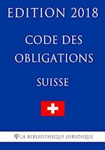 Code Des Obligations Suisse - Edition 2018