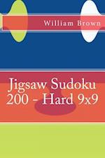 Jigsaw Sudoku 200 - Hard 9x9