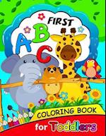 First ABC Coloring Book for Toddlers