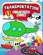 Transportation Coloring Books for Preschool