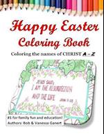 Happy Easter Coloring Book