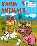 Farm Animals Coloring Book