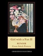 Girl with a Fan II: Renoir Cross Stitch Pattern 