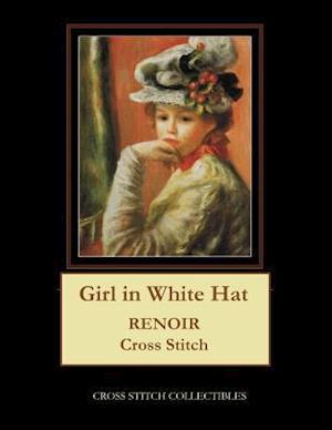 Girl in White Hat: Renoir Cross Stitch Pattern