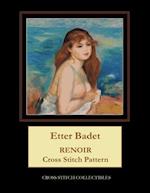 Etter Badet: Renoir Cross Stitch Pattern 