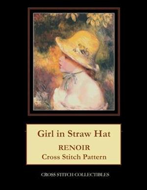 Girl in Straw Hat: Renoir Cross Stitch Pattern