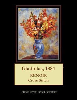 Gladiolas, 1884: Renoir Cross Stitch Pattern