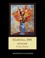 Gladiolas, 1884: Renoir Cross Stitch Pattern 