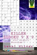 Killer Sudoku 9 X 9 - 250 Argyll Puzzles - Level Silver