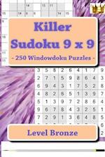 Killer Sudoku 9 X 9 - 250 Windowdoku Puzzles - Level Bronze