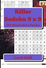 Killer Sudoku 9 X 9 - 250 Windowdoku Puzzles - Level Gold