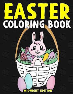 Easter Coloring Book Midnight Edition