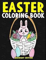 Easter Coloring Book Midnight Edition