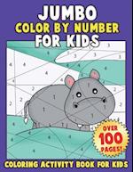 Jumbo Color by Number for Kids