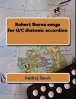 Robert Burns Songs for G/C Diatonic Accordion