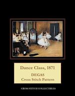 Dance Class, 1871: Degas Cross Stitch Pattern 