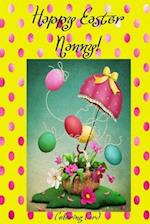 Happy Easter Nanny! (Coloring Card)