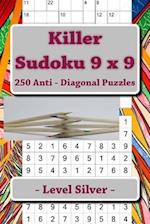 Killer Sudoku 9 X 9 - 250 Anti - Diagonal Puzzles - Level Silver