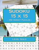 Sudoku 15 X 15 - 250 Hermit Puzzles - Level Gold