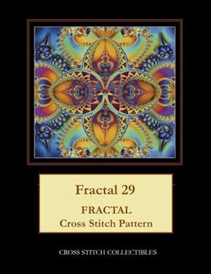 Fractal 29: Fractal Cross Stitch Pattern