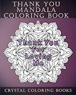 Thank You Mandala Coloring Book