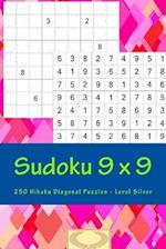 Sudoku 9 X 9 - 250 Hikaku Diagonal Puzzles - Level Silver