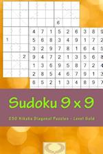 Sudoku 9 X 9 - 250 Hikaku Diagonal Puzzles - Level Gold