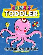 Animal Toddles Coloring Book
