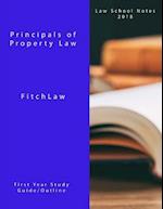 Principals of Property Law