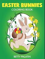 Easter Bunnies Coloring Book