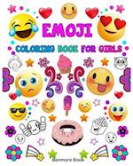 Emoji Coloring Book For Girls: A Coloring Book with 30 Fun Girl Emoji Coloring Activity Book Pages for Girls, Kids, Tweens, Teens & Adults (Perfect Gi