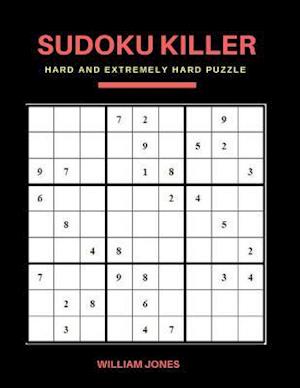 Sudoku Killer: Hard Sudoku Game Books Puzzle for Everyday Challenge, Brain Game for Teens and Adults, Large Print