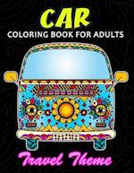 Car Coloring Book for Adults
