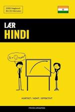 Lær Hindi - Hurtigt / Nemt / Effektivt
