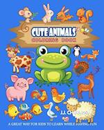 Cute Animals Coloring Book Vol.7
