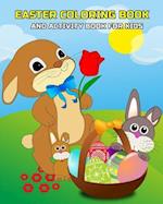 Easter Coloring Book and Activity Book for Kids