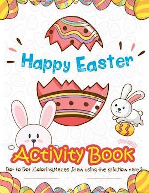 Happy Easter Activity Book for Kids