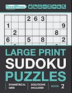 Large Print Sudoku Puzzles (Hard puzzles), (Book 2)
