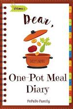 Dear, One Pot Meal Diary