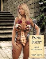 Exotic Beauty Adult Coloring Book