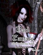 Dark Fantasy Adult Coloring Book