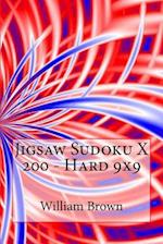 Jigsaw Sudoku X 200 - Hard 9x9