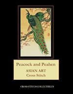 Peacock and Peahen: Asian Art Cross Stitch Pattern 