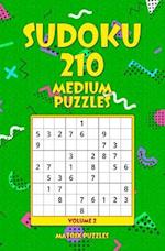 Sudoku 210 Medium Puzzles