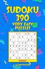 Sudoku 390 Very Easy Puzzles