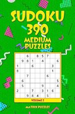 Sudoku 390 Medium Puzzles