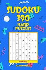 Sudoku 390 Hard Puzzles